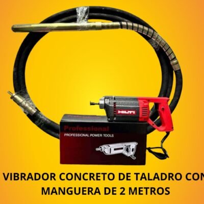 Vibrador De Concreto Portatil 2m 110v