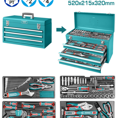 Caja Herramienta Incluye 132 Pz Industri