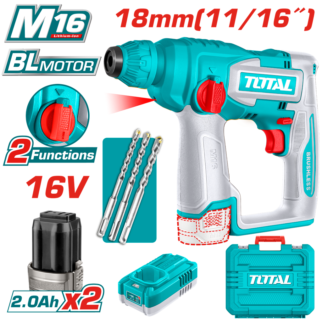 Rotomartillo Inalamb 1116 Sds Plus 16v