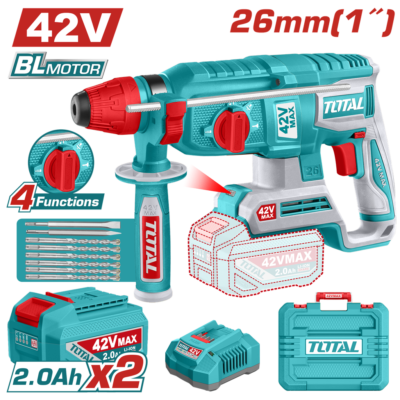 Rotomartillo Inalamb 126mm Sds Plus 42v