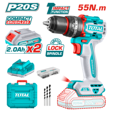 Taladro Inalam 55nm 12 20v 1 Car 2 Ba